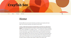 Desktop Screenshot of crayfishseo.com