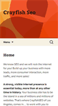 Mobile Screenshot of crayfishseo.com